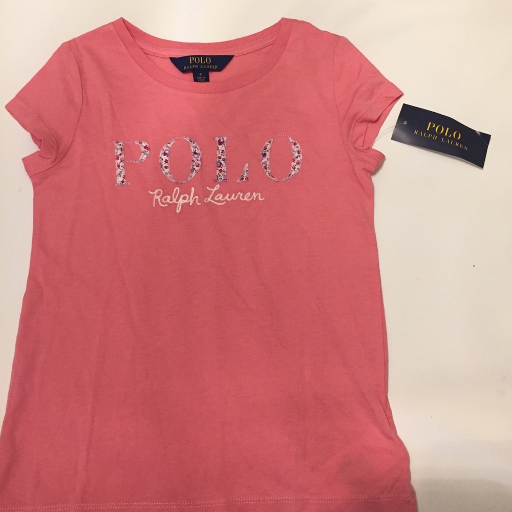 Girls Polo size 6 tee